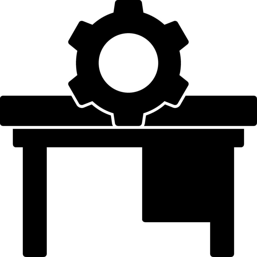 Desk Icon Design vector