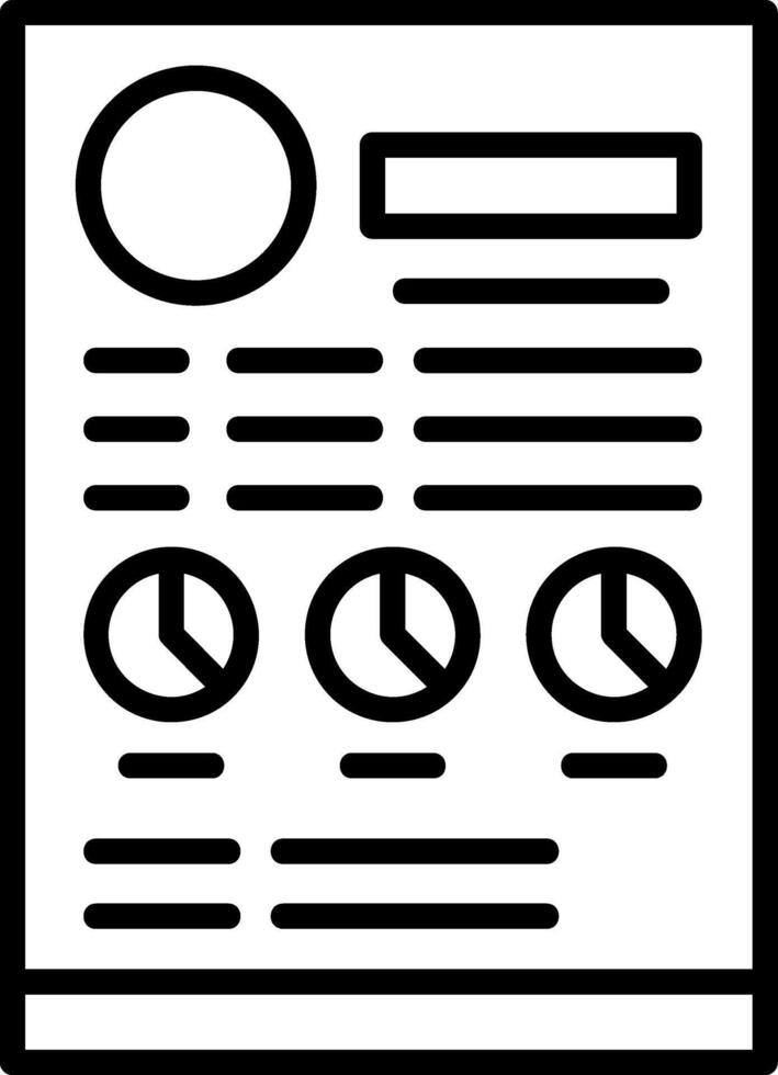 CV Icon Design vector