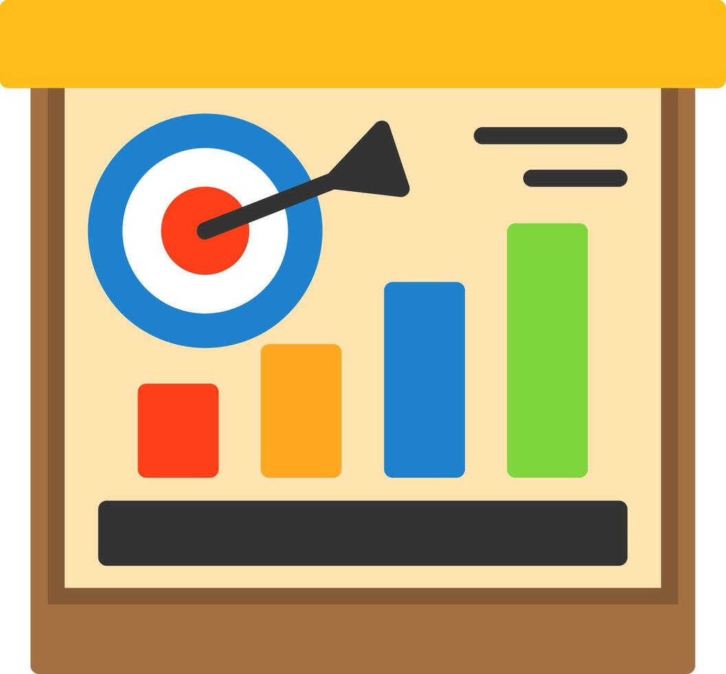 Mission Icon Design vector