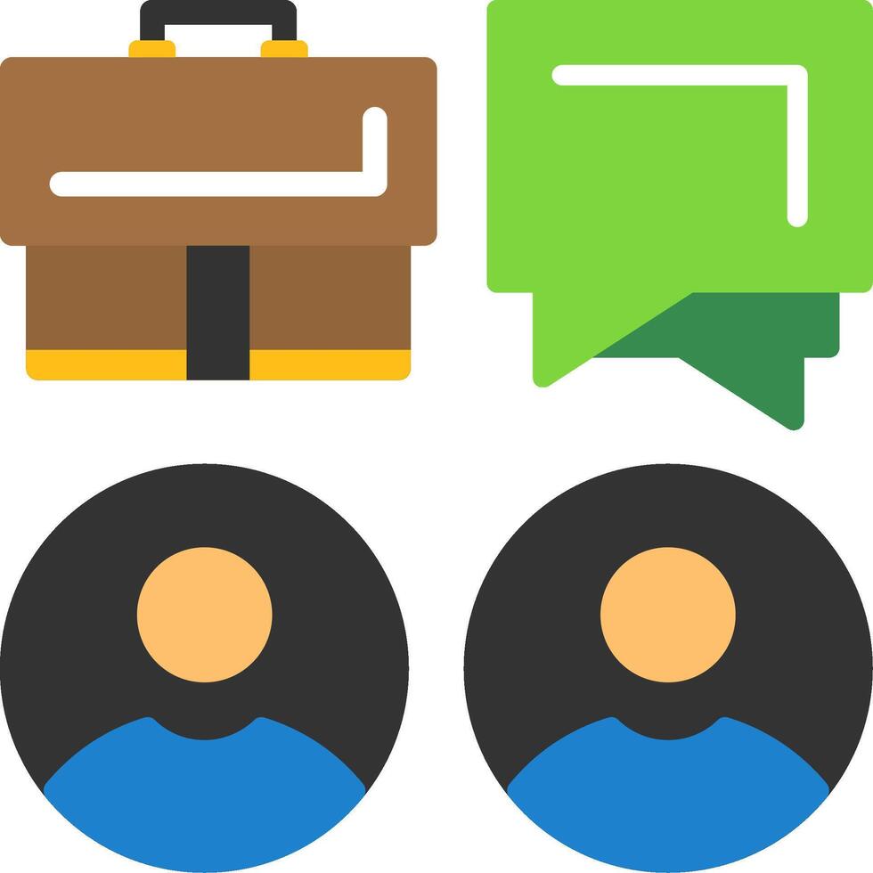 Meeting Icon Design vector