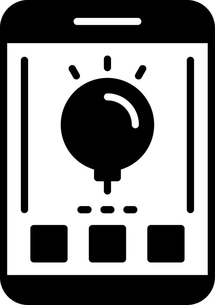 Lightbulb Icon Design Symbol vector
