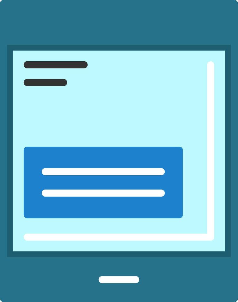 Tablet Icon Design vector