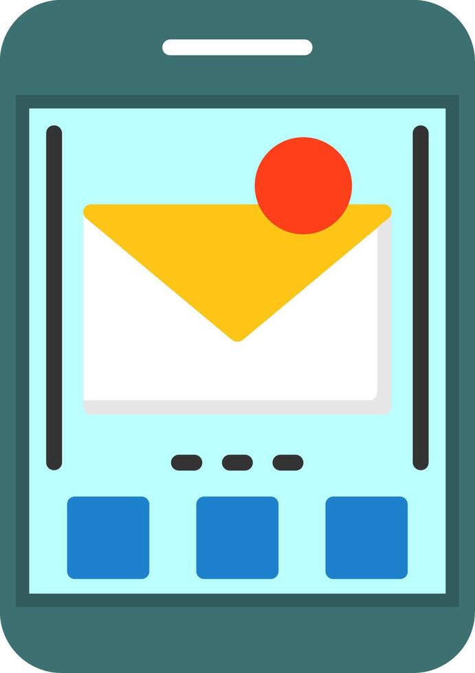Mail Icon Design Symbol vector