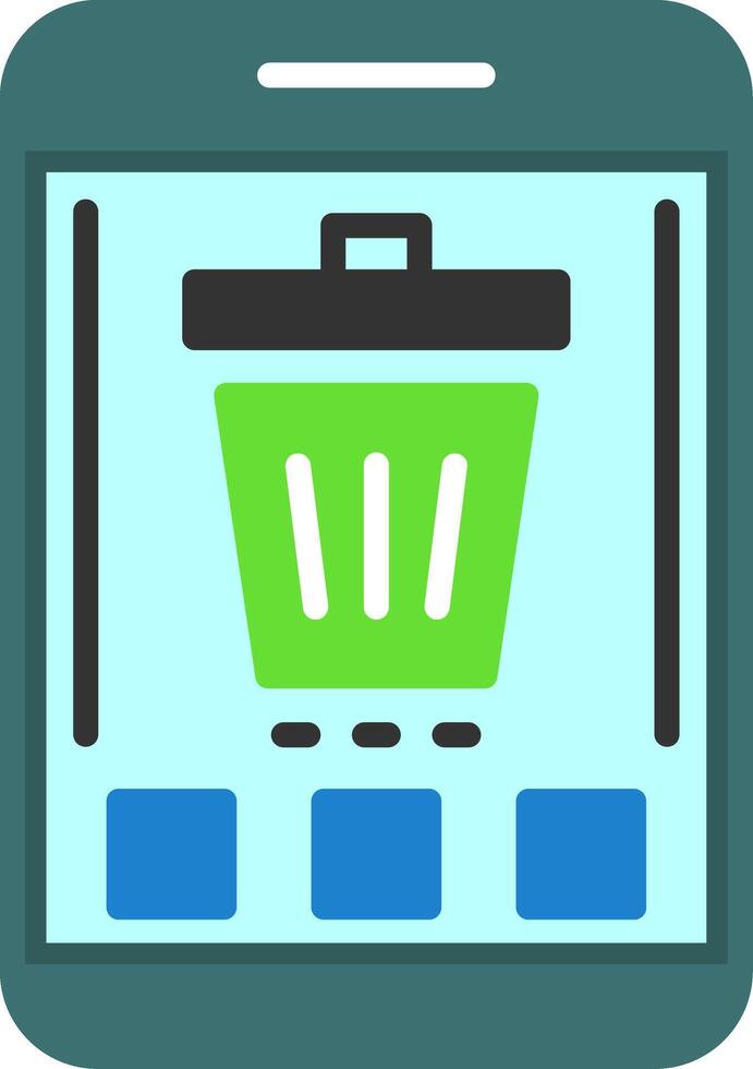 Trash Icon Design Symbol vector
