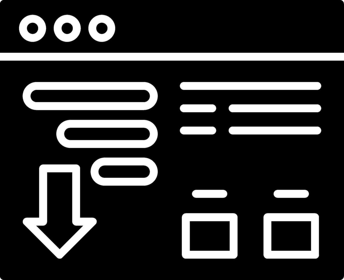 Sort Icon Design vector