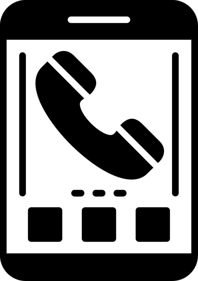 Phone Icon Design Symbol vector