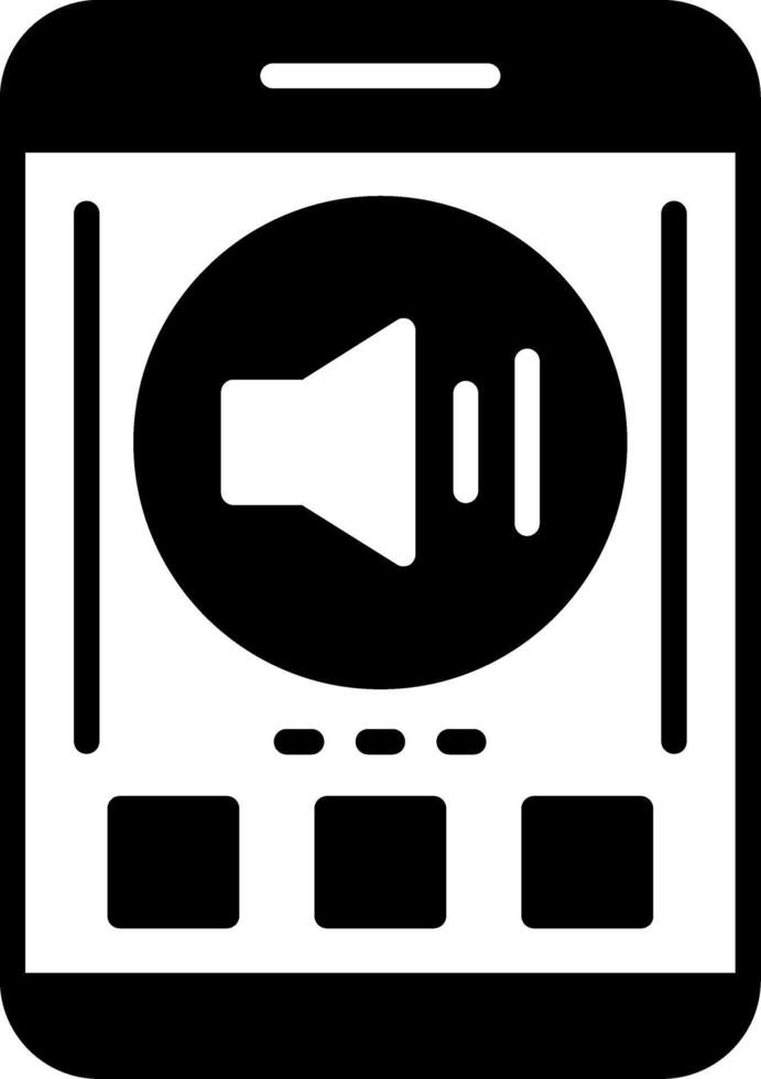 Volume Icon Design Symbol vector