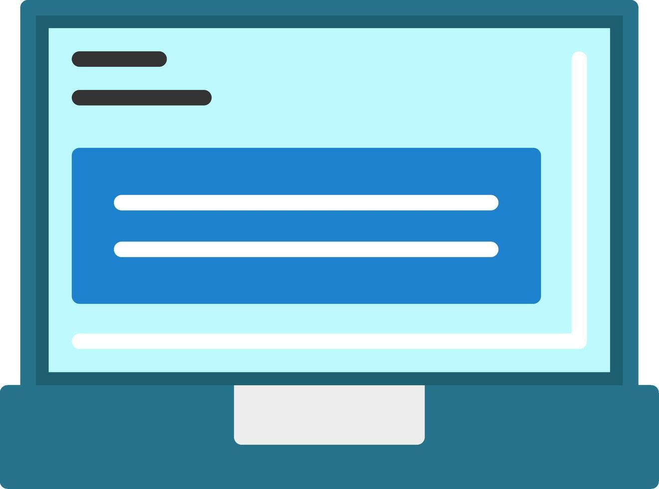 Laptop Icon Design vector