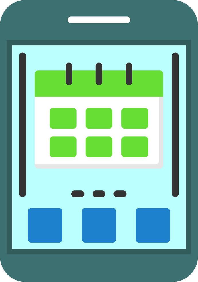 Calendar Icon Design Symbol vector