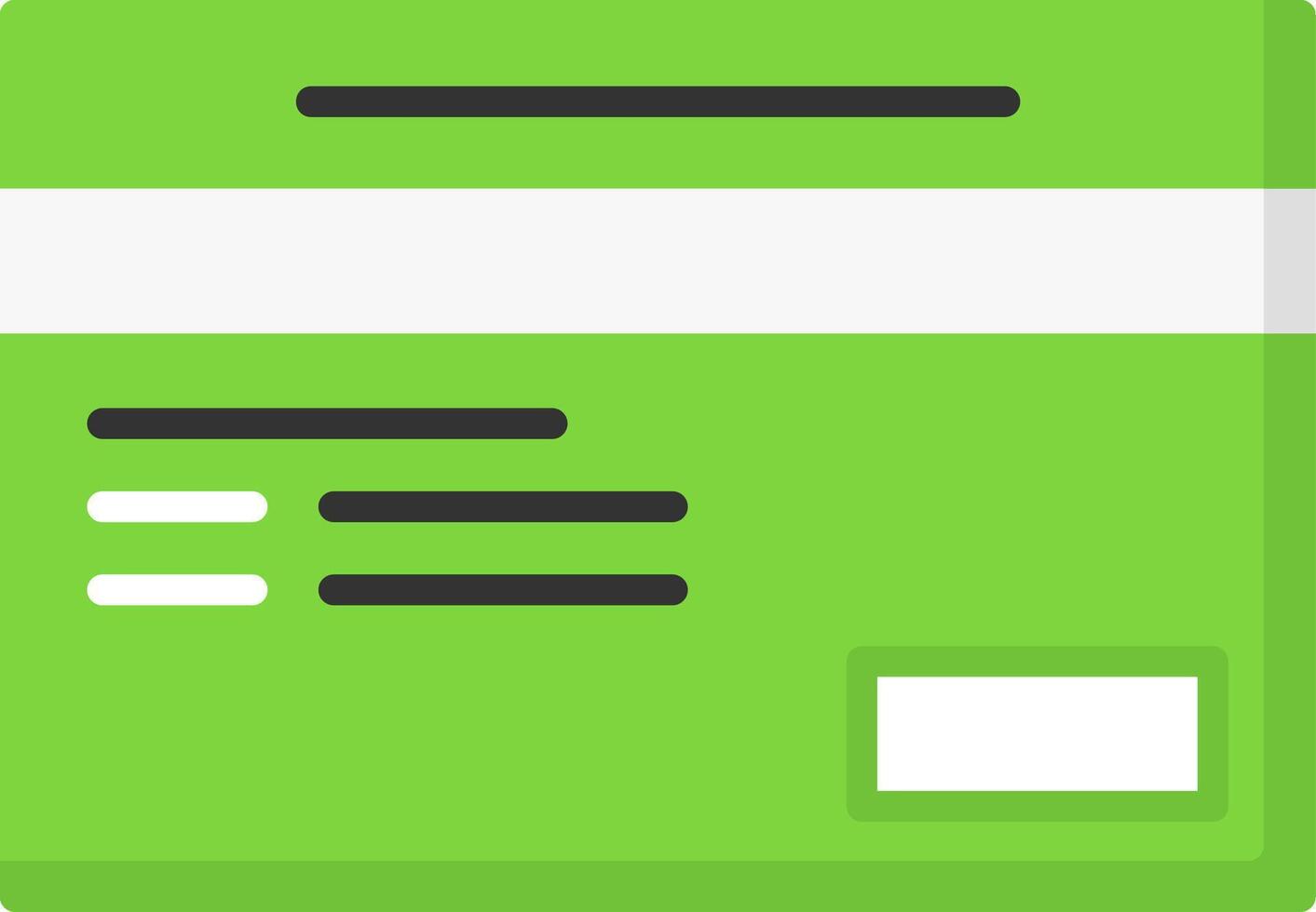 Credit Card Icon Design vector