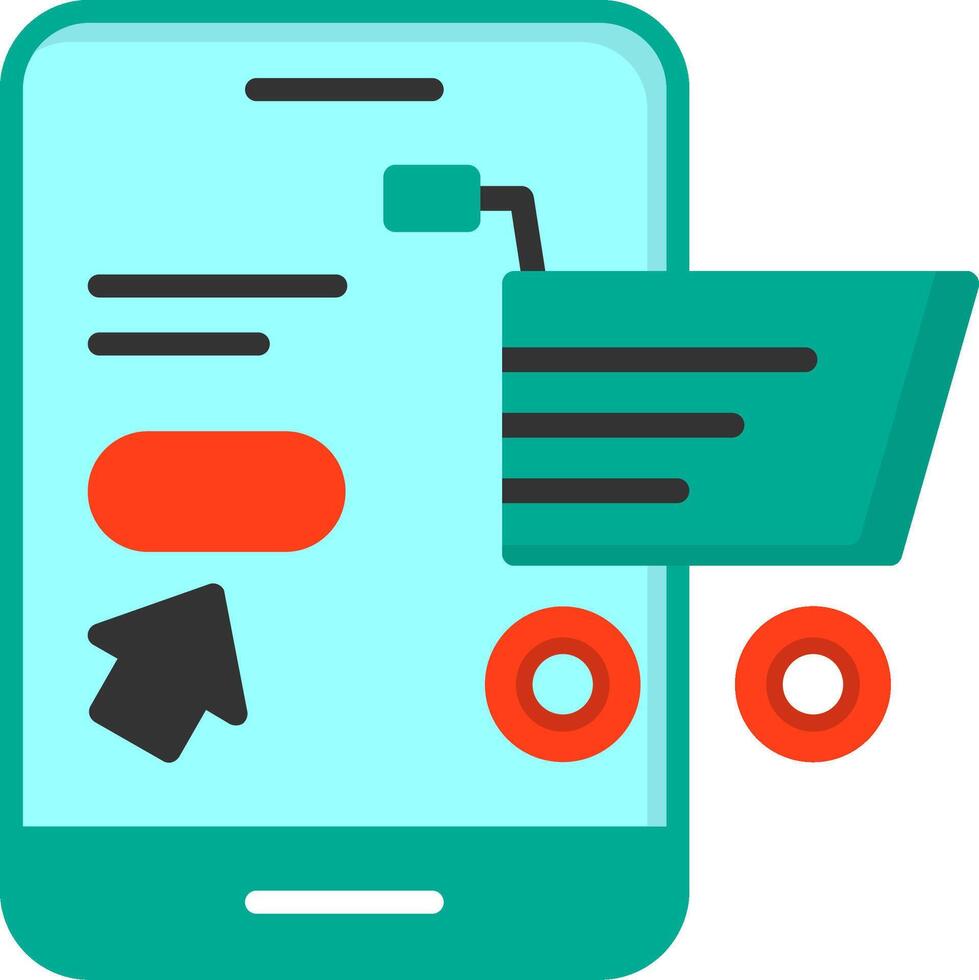 Online shopping Icon Design Symbol vector