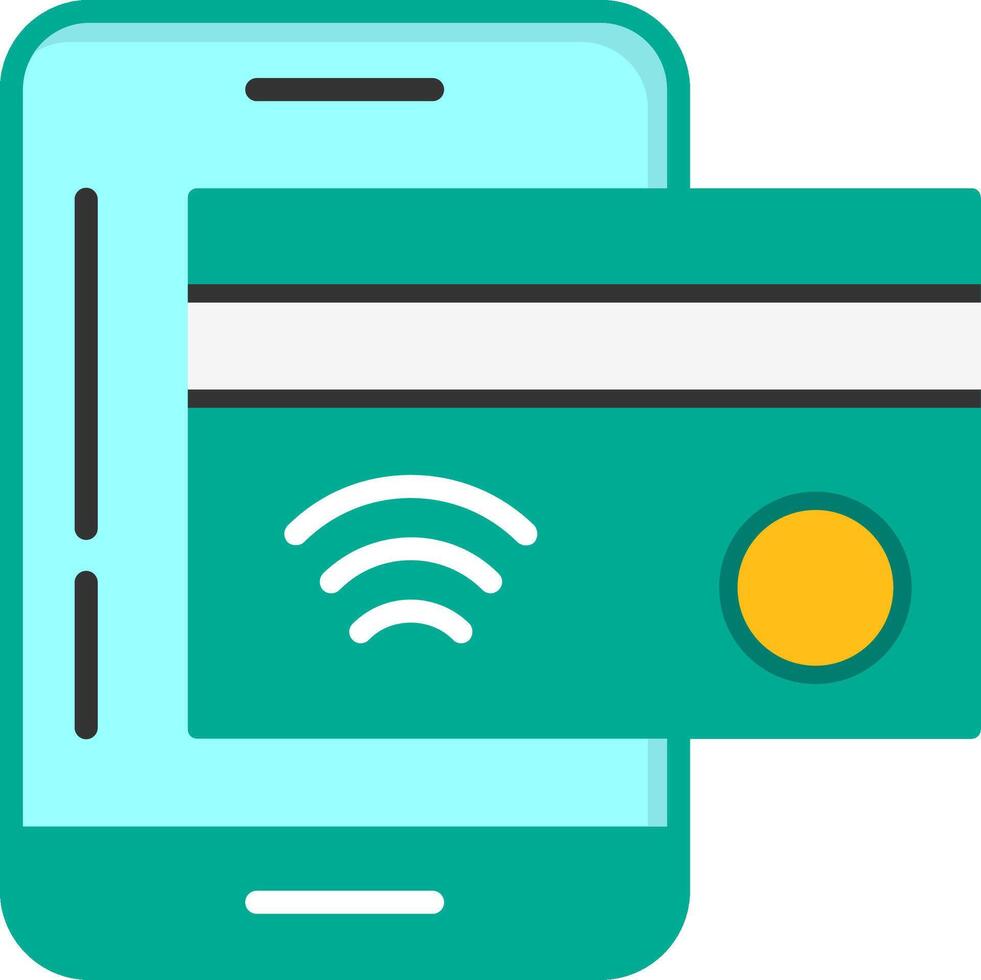 NFC payment Icon Design Symbol vector