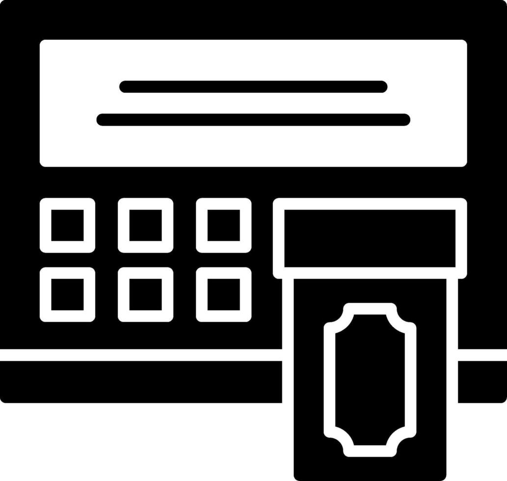 ATM Icon Design Symbol vector