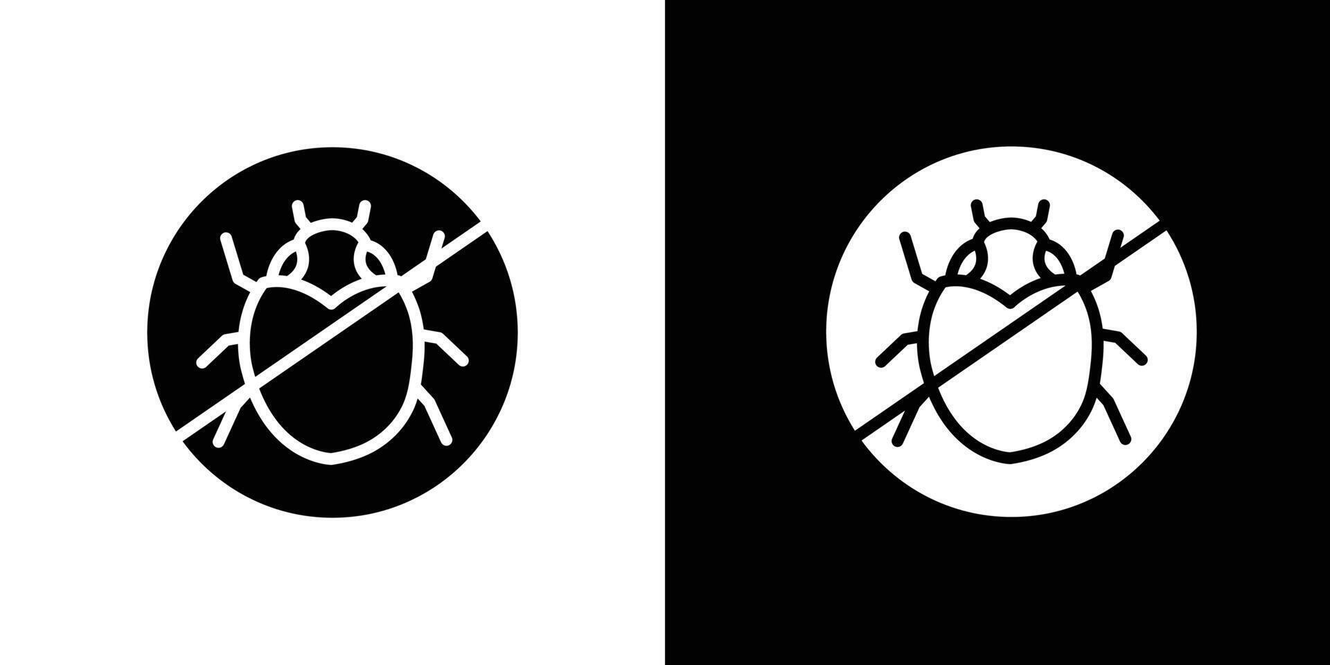 Debug icon Isolated flat in outline vector