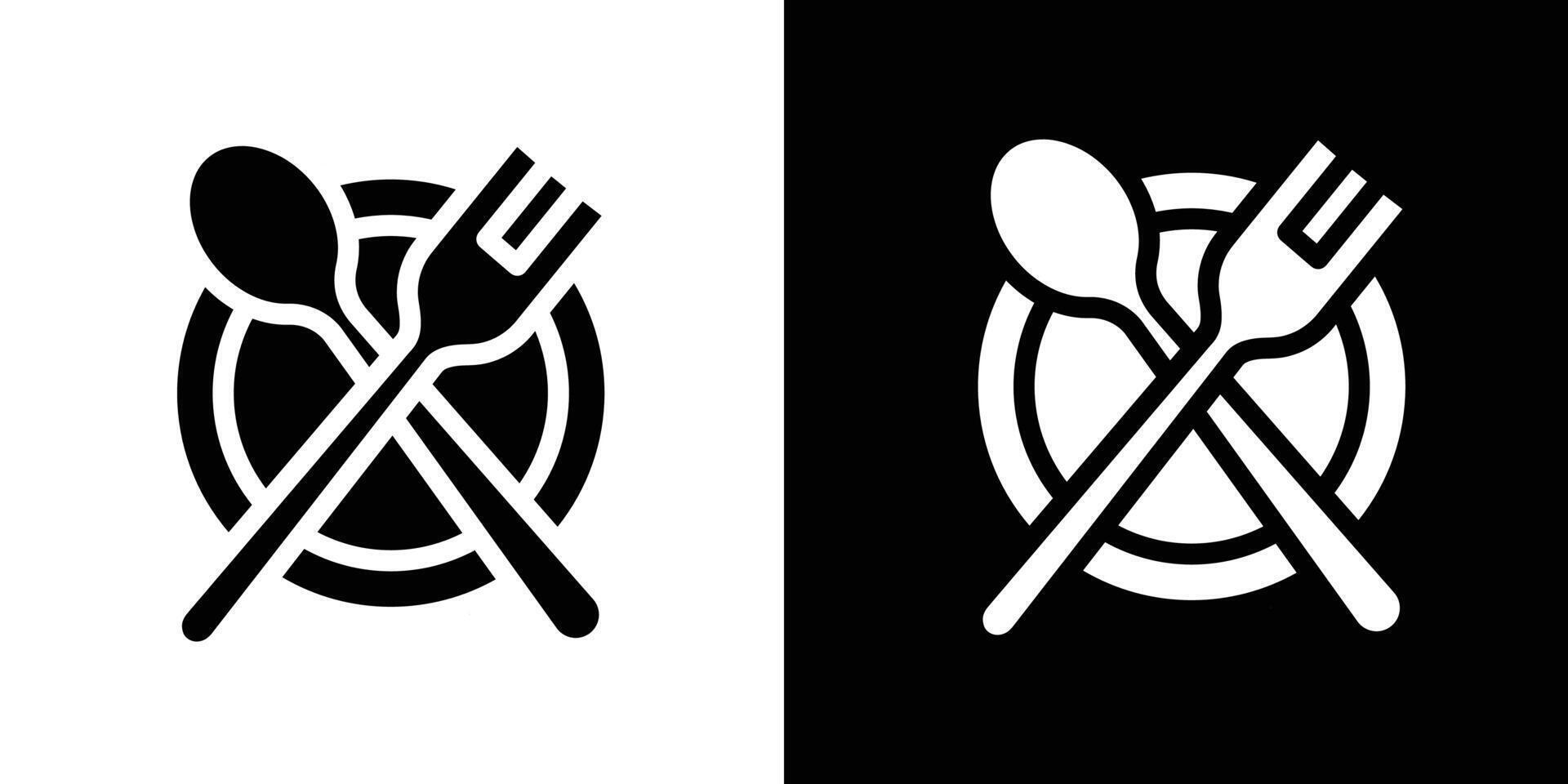 Canteen icon Isolated flat in outline vector