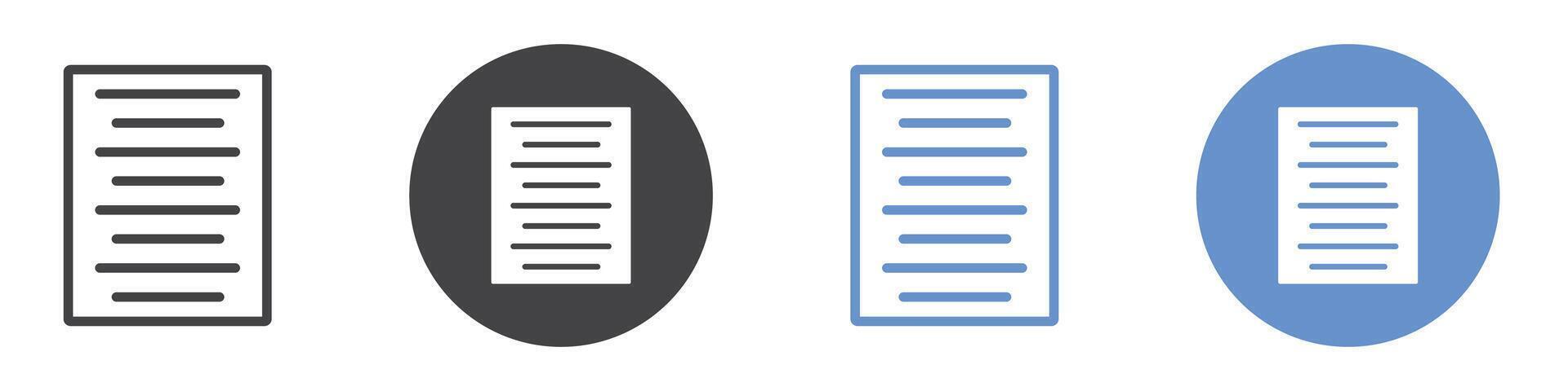 Align center icon flat line symbol set. vector