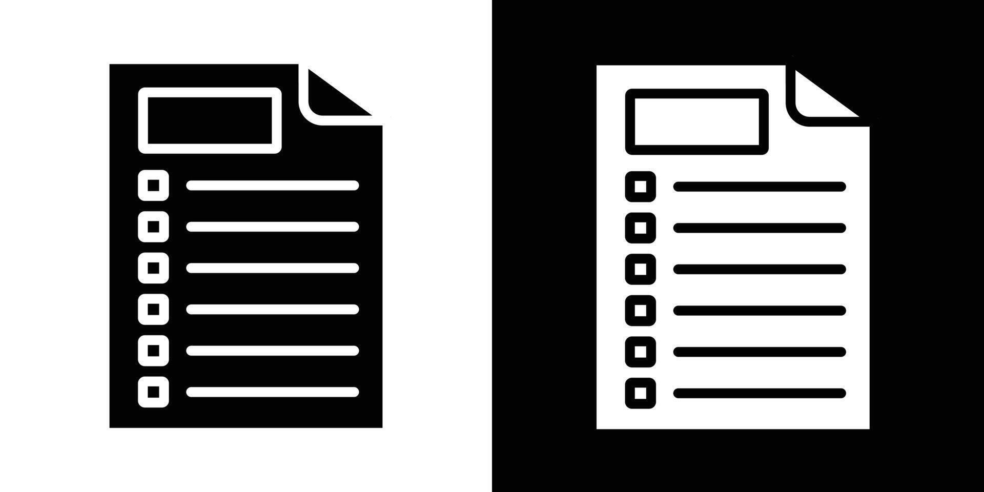 Terms and Conditions Icon Isolated flat in outline vector