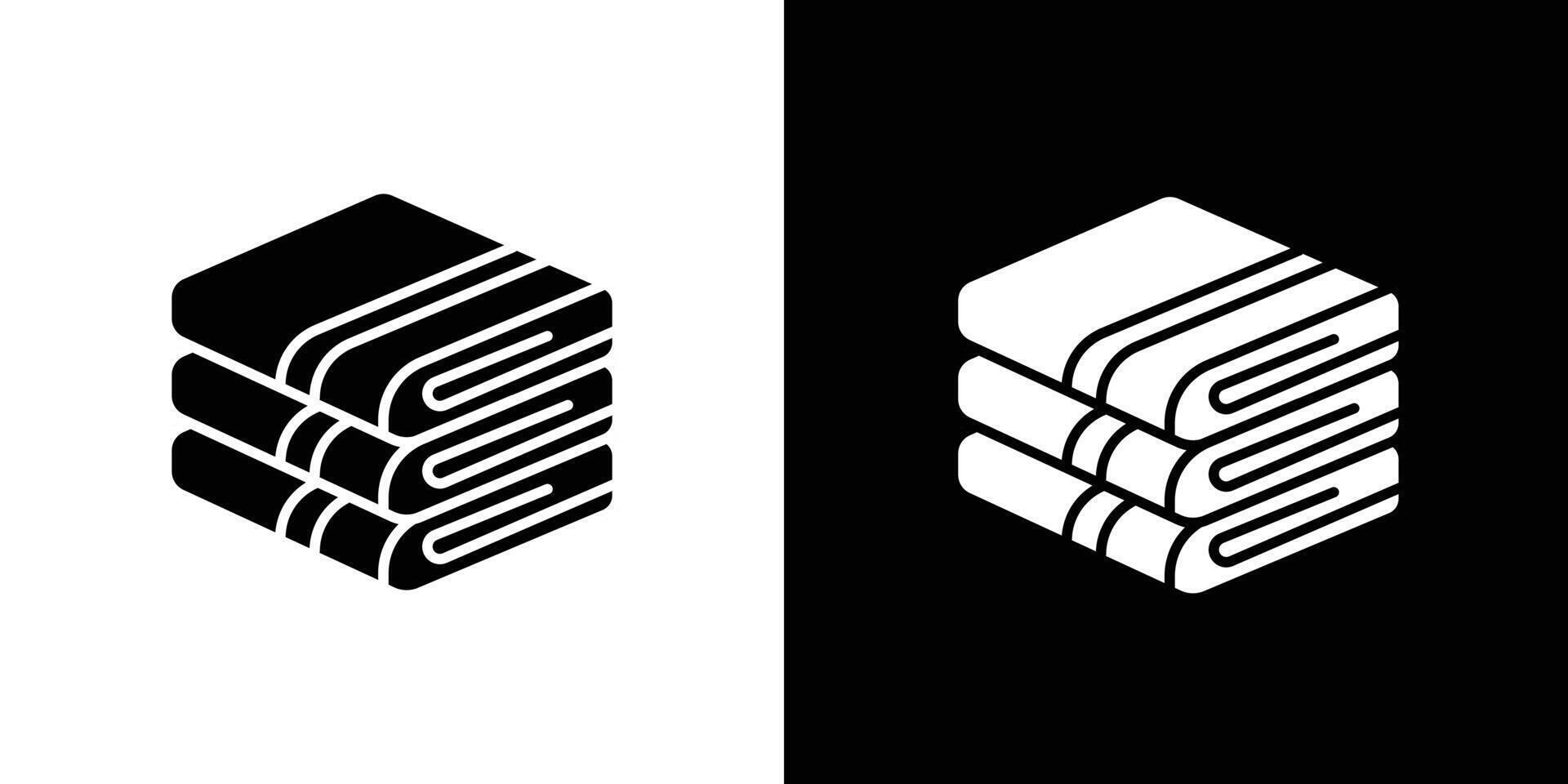 towels icon Isolated flat in outline vector