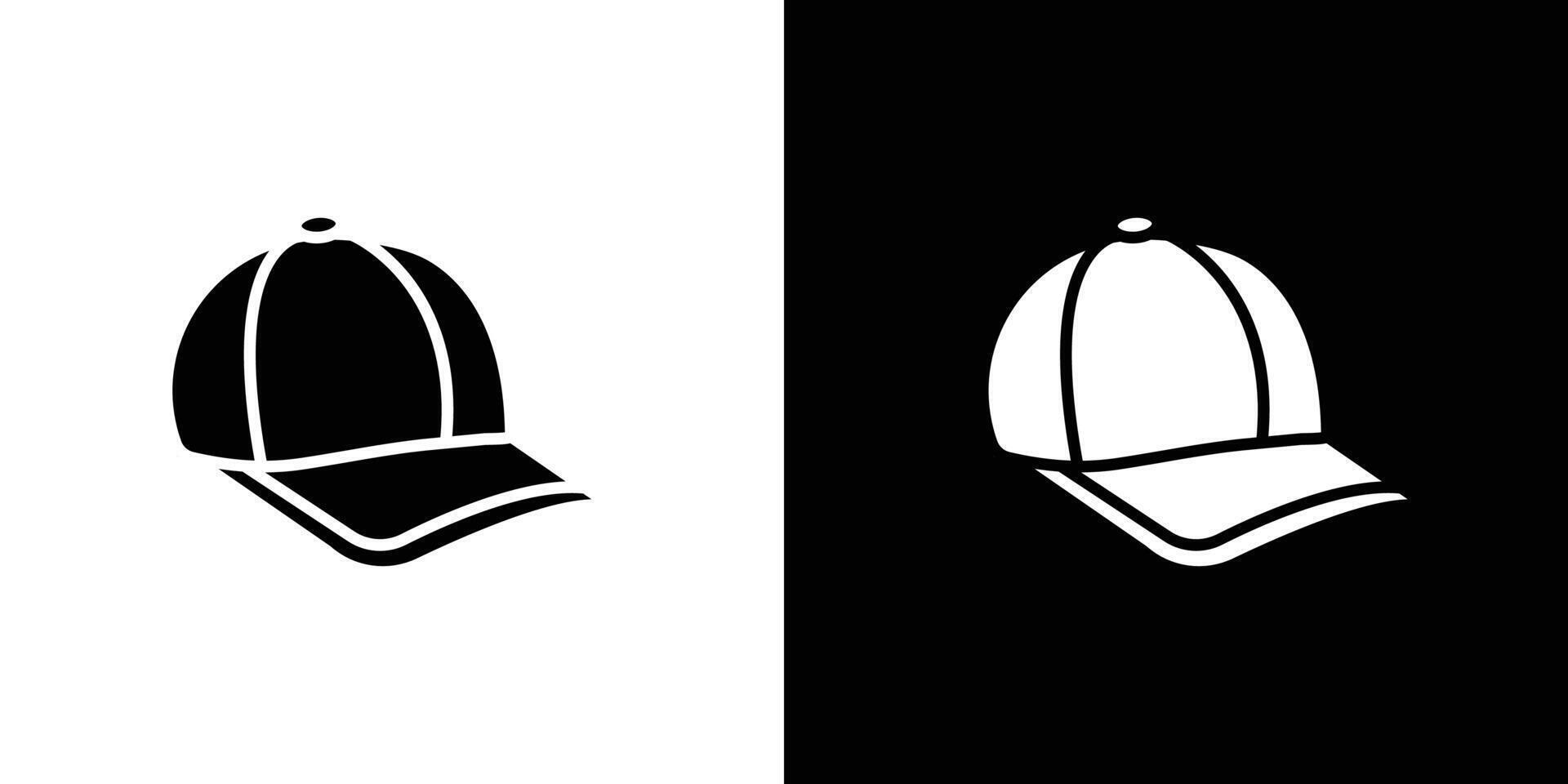 Cap icon Isolated flat in outline vector