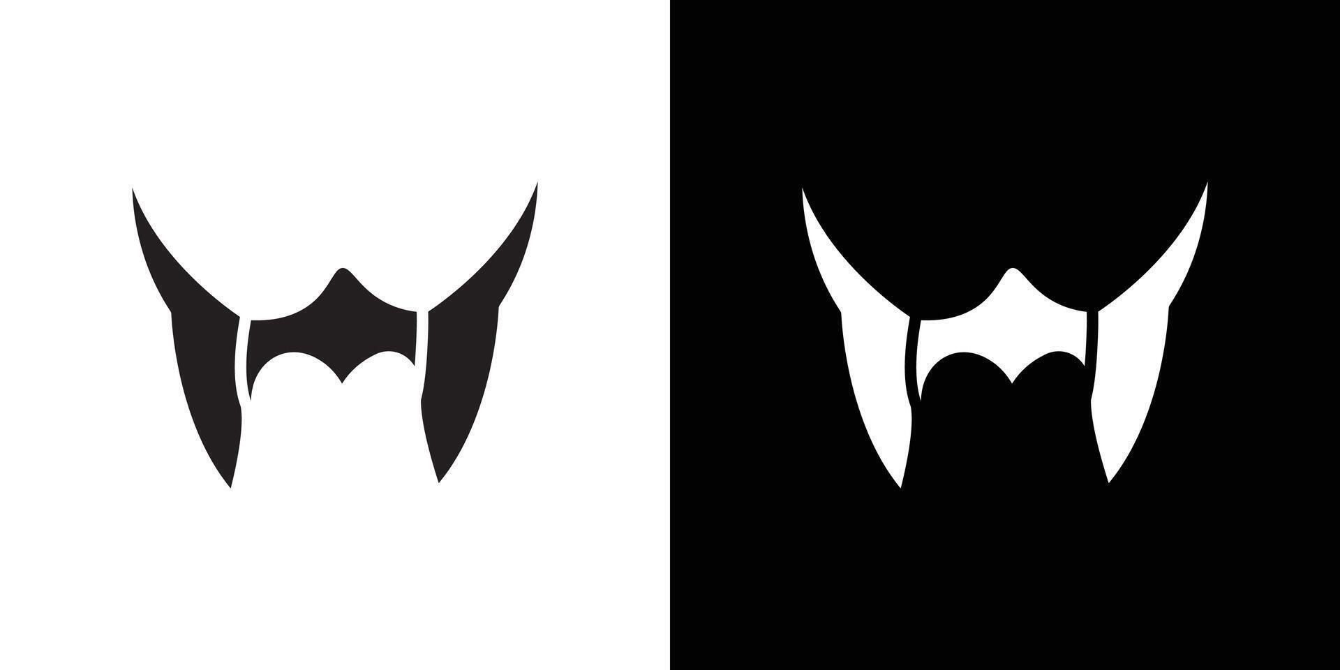 valkyrie icon Thin line flat illustration vector