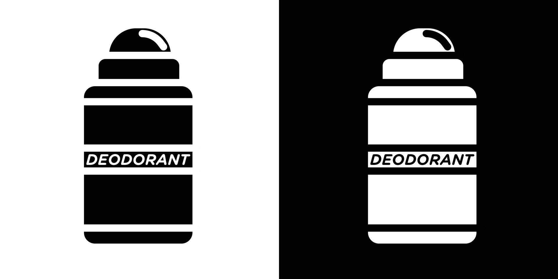 deodorant icon Isolated flat in outline vector