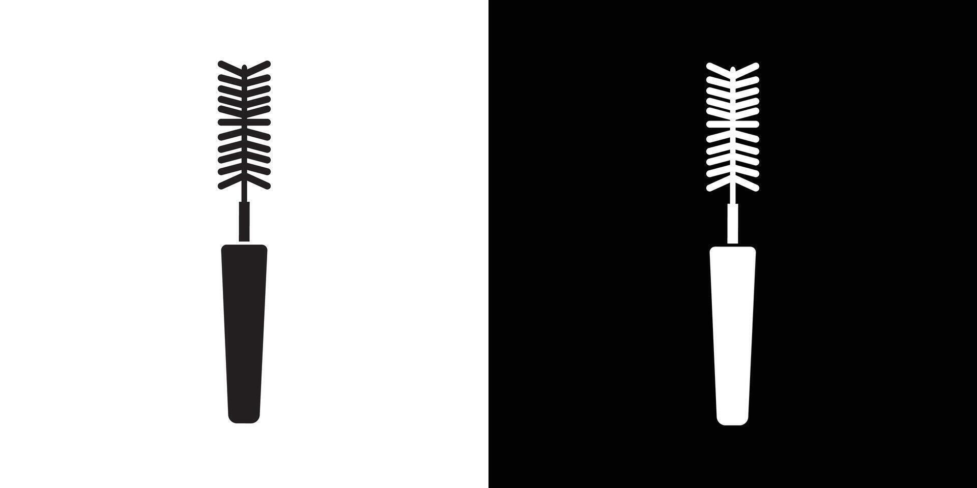 Bottle sweeper cleaning brush icon Thin line flat illustration vector