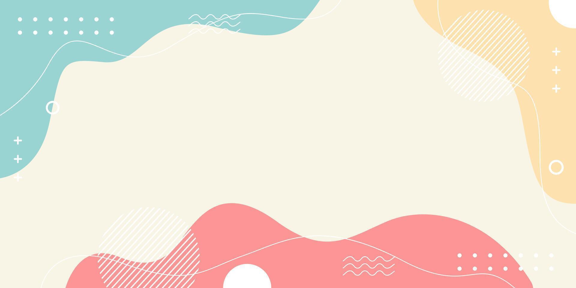Abstract pastel geometric background. illustrations vector