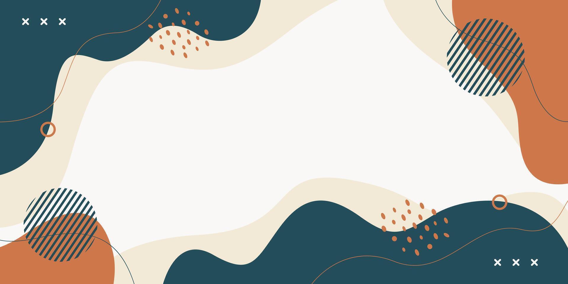 Minimalist Pastel background . Geometric shapes vector
