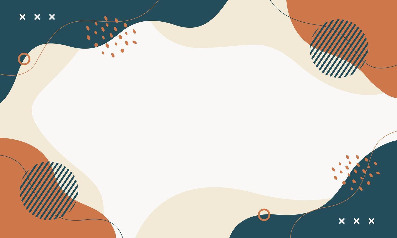 Abstract geometric background in pastel color. illustration vector