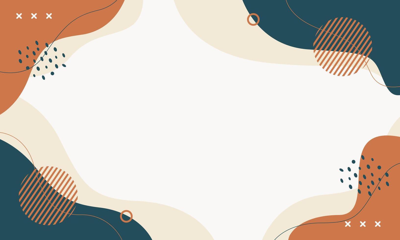 Abstract geometric background. illustration in pastel color vector