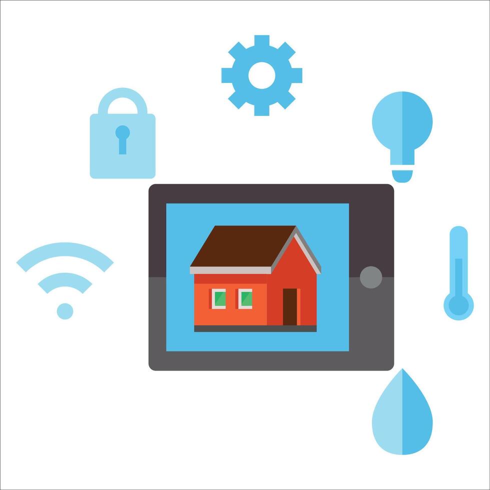 Home point security Technology Transaction Future of Digital Deals vector