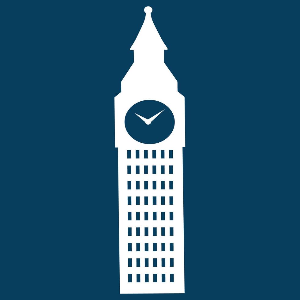 Big Ben and Houses of Parliament London Clock Tower vector