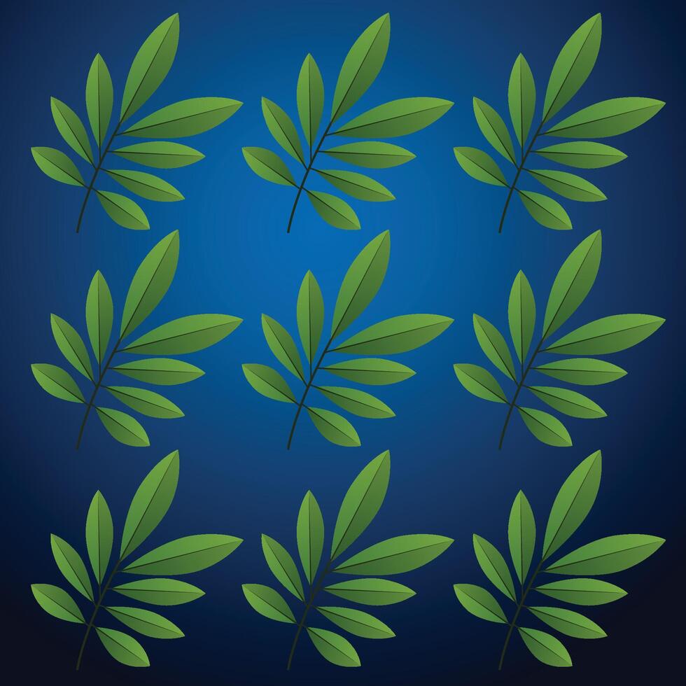 leaf Backgrouond of Repeating Beauty Design and Nature Repetition to Complex A Journey Through Symmetry vector