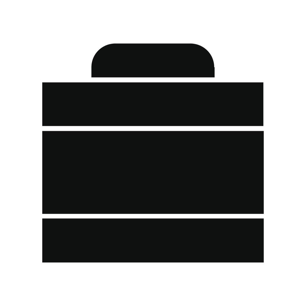 Toolbox bag icon vector
