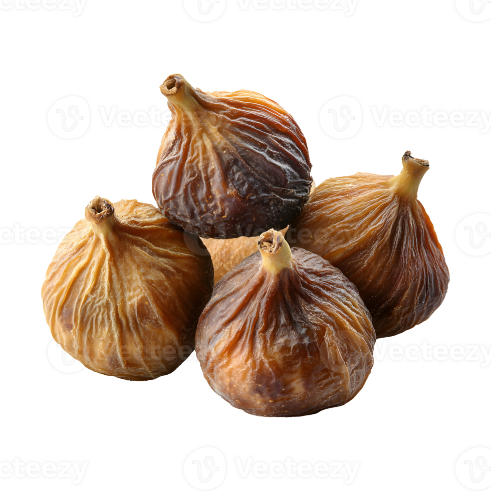 Premium Quality Fresh Dried Figs Cutout Perfect for Product Banners, Posts, and Covers Isolated on a Transparent Background for Versatile Use png