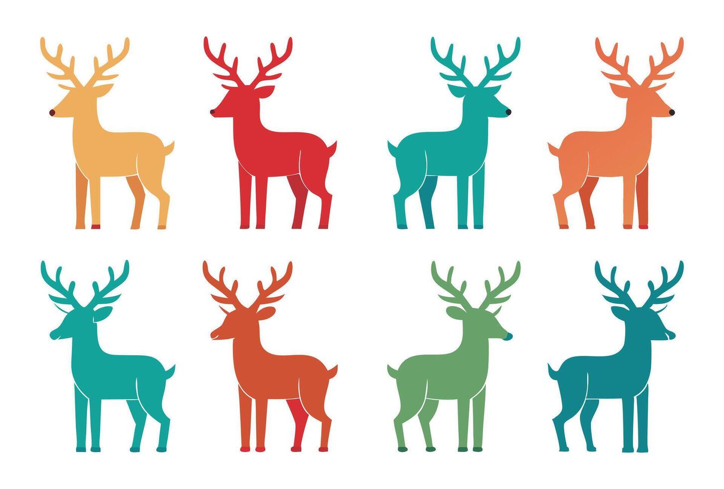 Deer clipart image vector