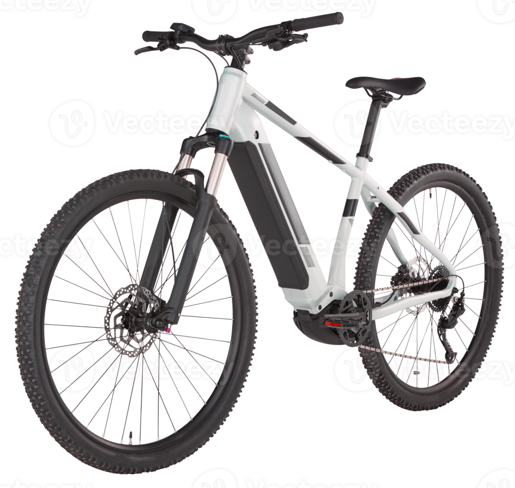 Sports bicycle, electric, full mountain bike png