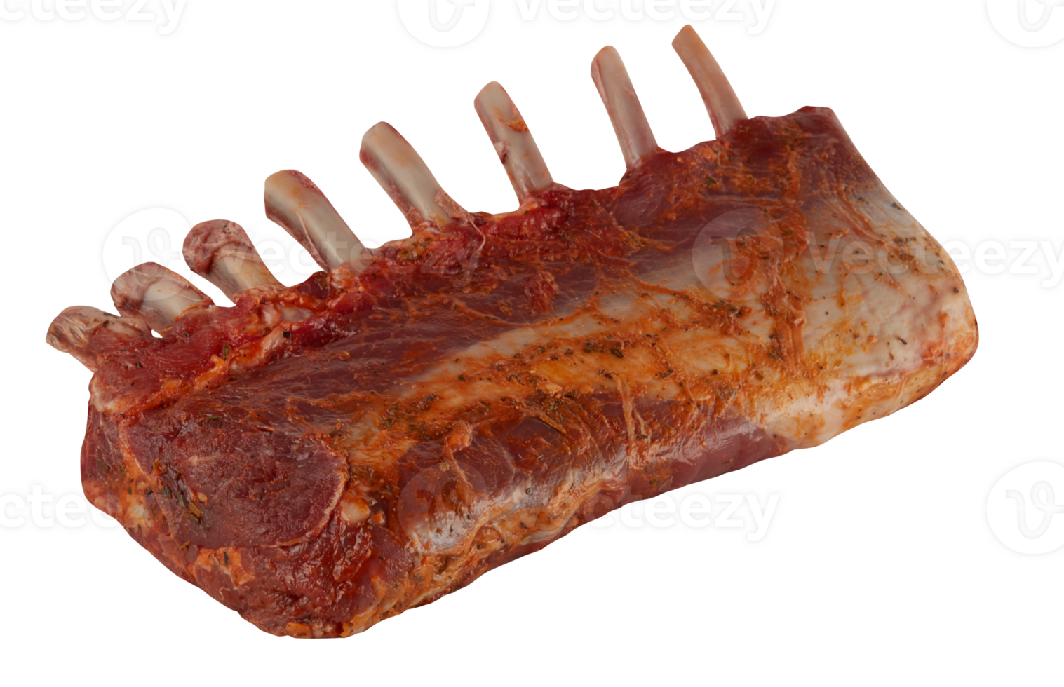 Lamb ribs in red wine sauce png
