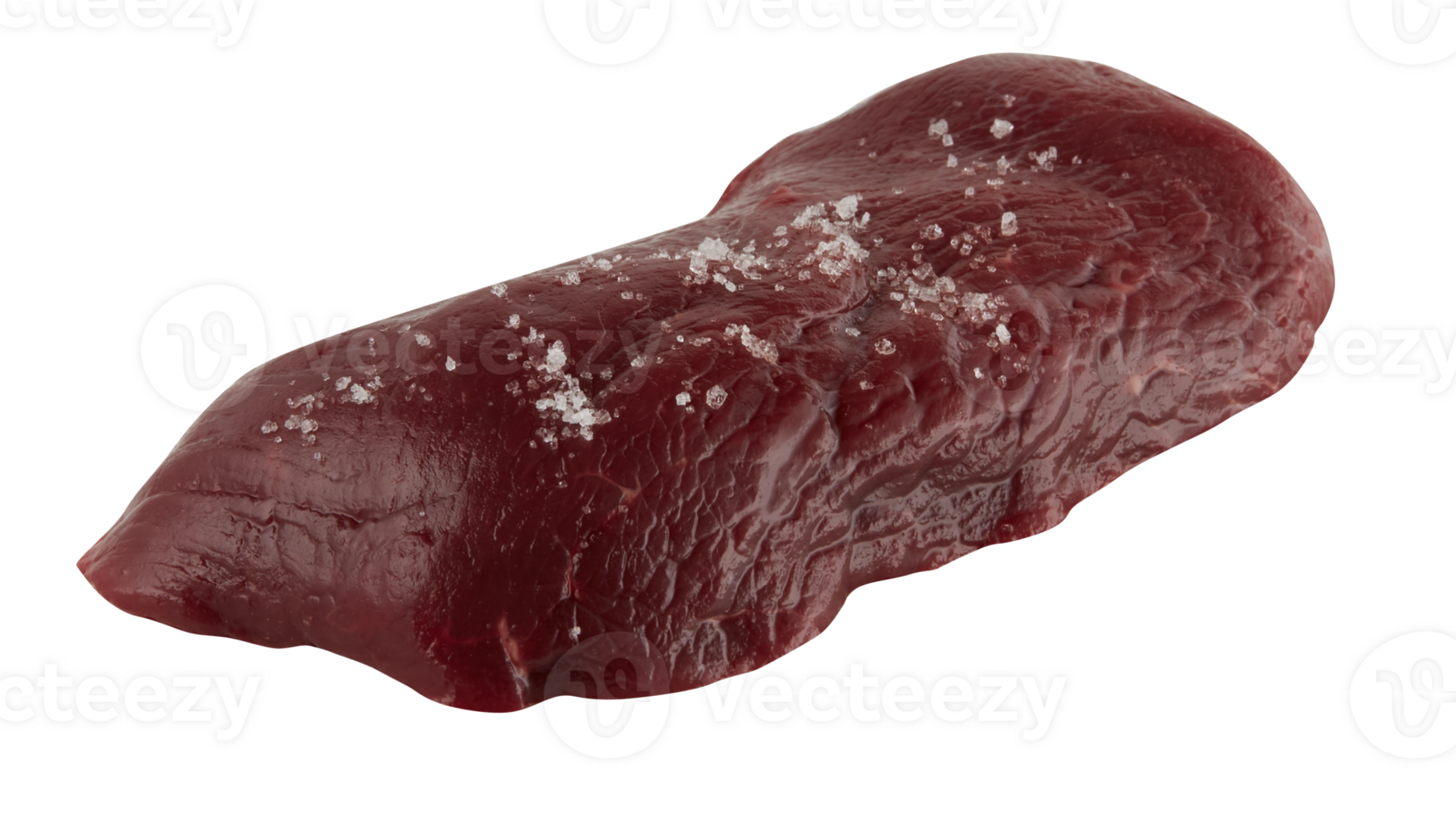 Cured beef, steak and salt powder png