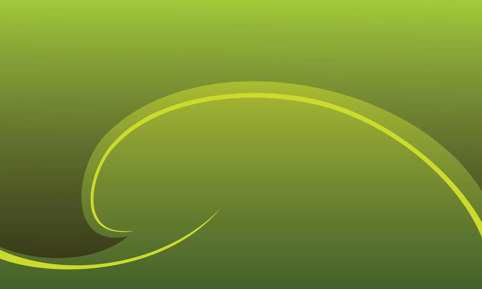 abstract organic image featuring a flowing green wave against a gradient background vector