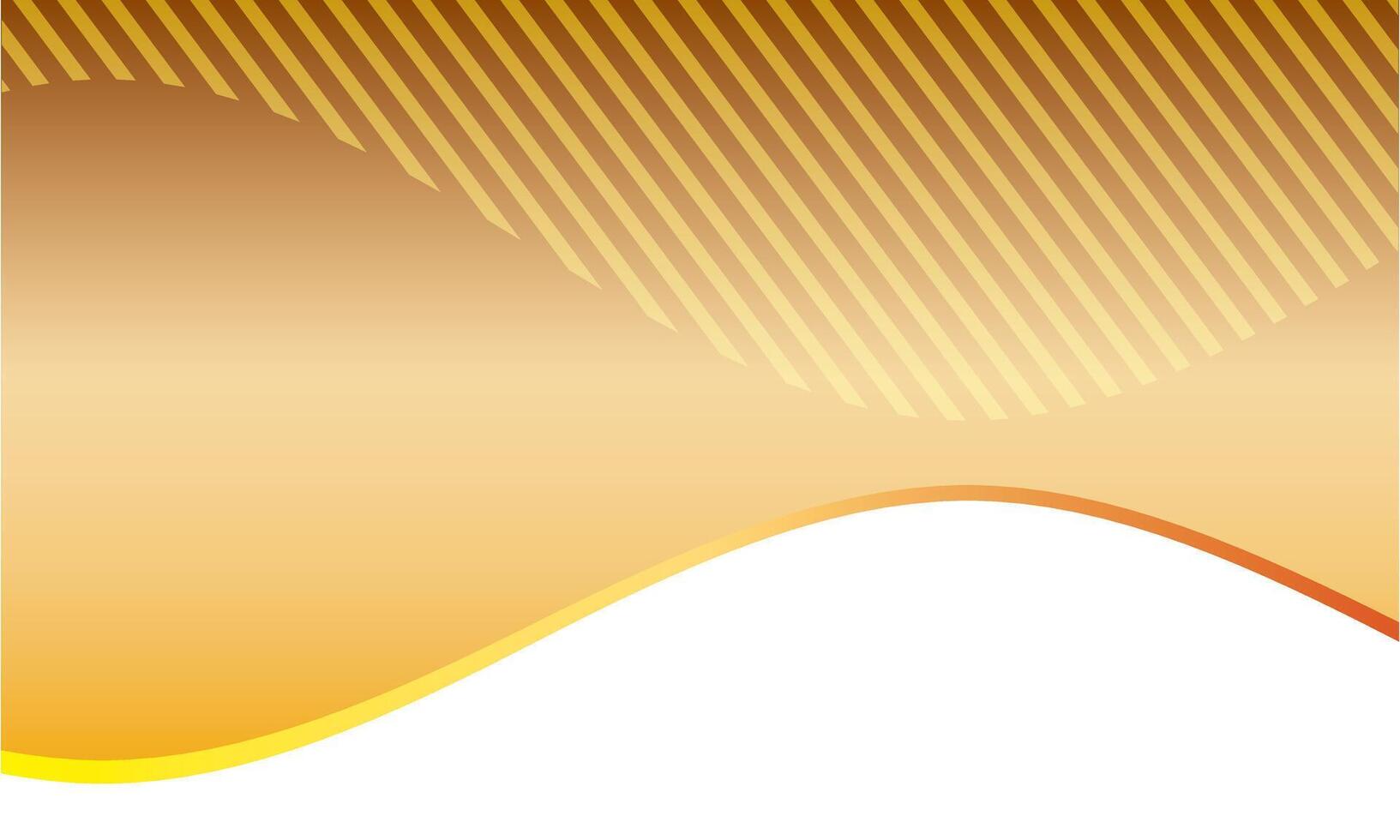 luxurious and elegant abstract gold and orange gradient background. The metallic texture and smooth curves create a sophisticated and modern design. Perfect for high-end branding, presentations. vector