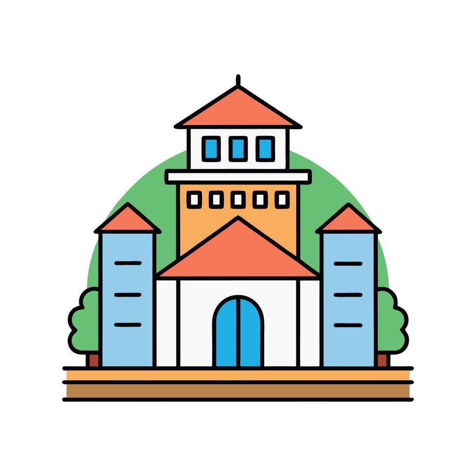 Stone Stories The Art of Historic Structures vector