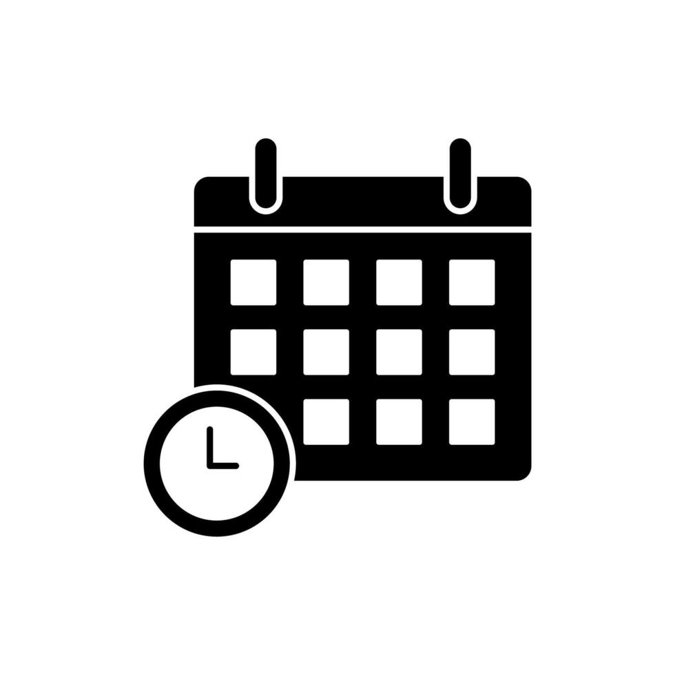 schedule concept line icon. Simple element illustration. schedule concept outline symbol design. vector