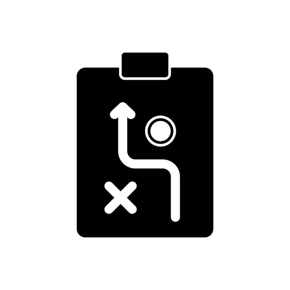 planning concept line icon. Simple element illustration. planning concept outline symbol design. vector