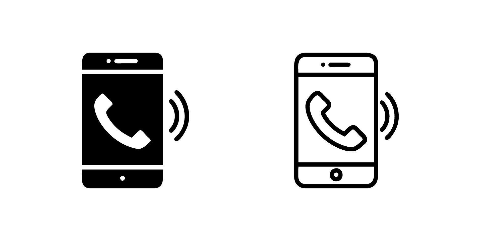 Mobile phone icon set. for mobile concept and web design. illustration vector
