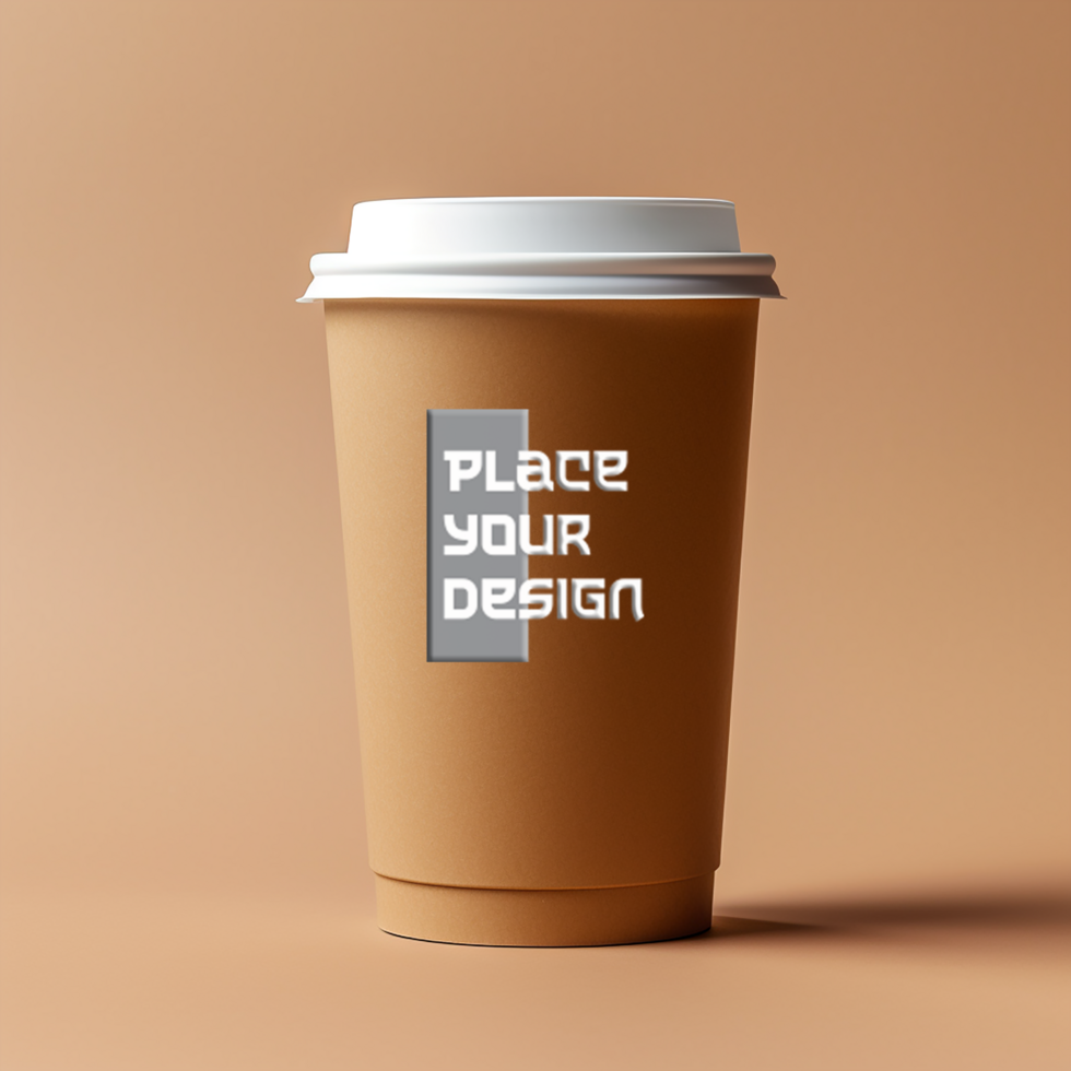 coffee cup mockup design psd