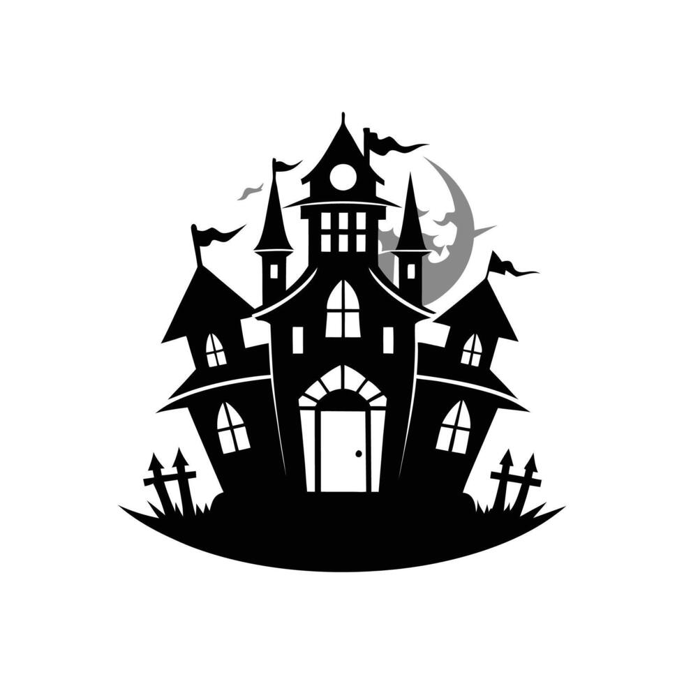 Spooky Shadows, Haunted House Thrills vector