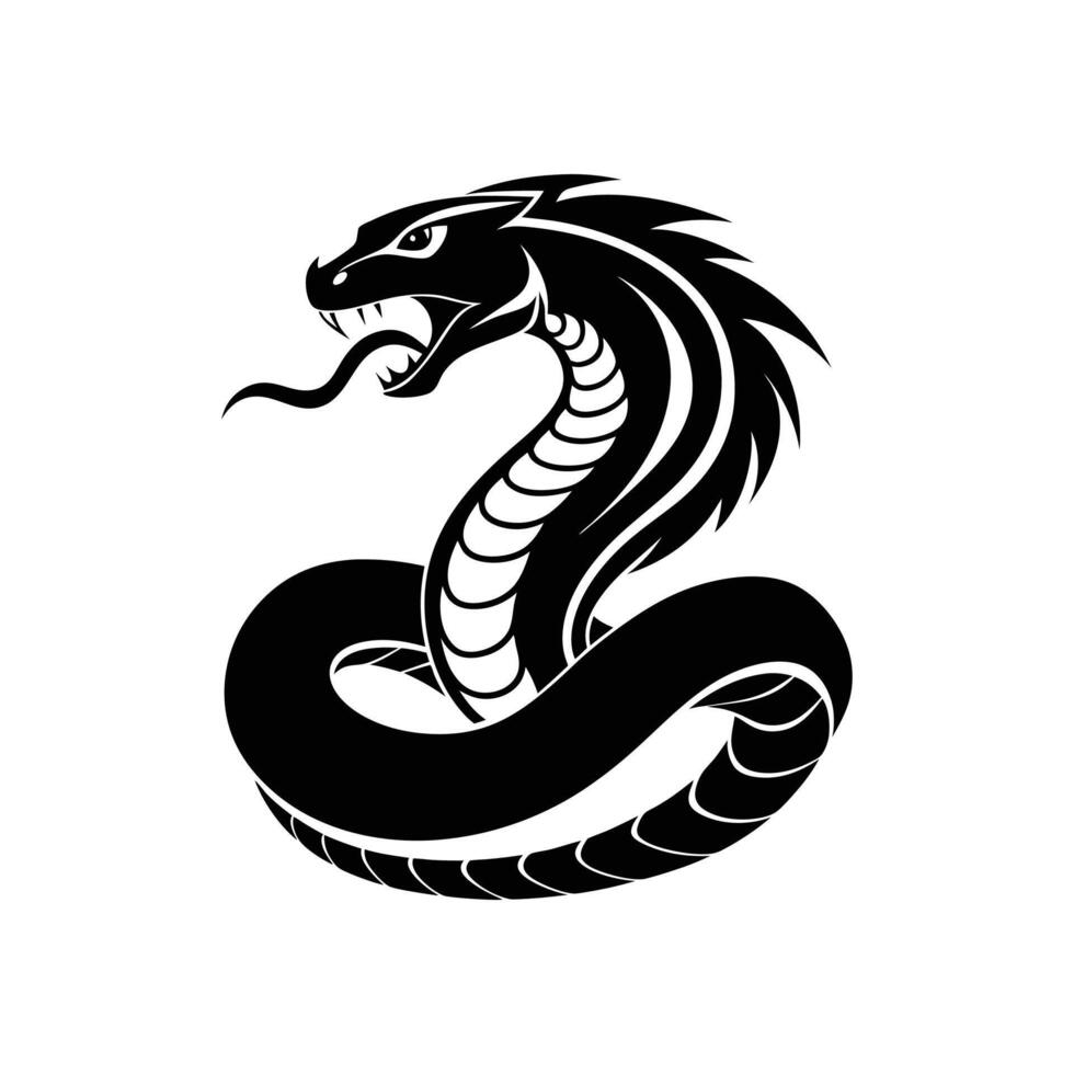 Snake Grace, Power and Precision vector