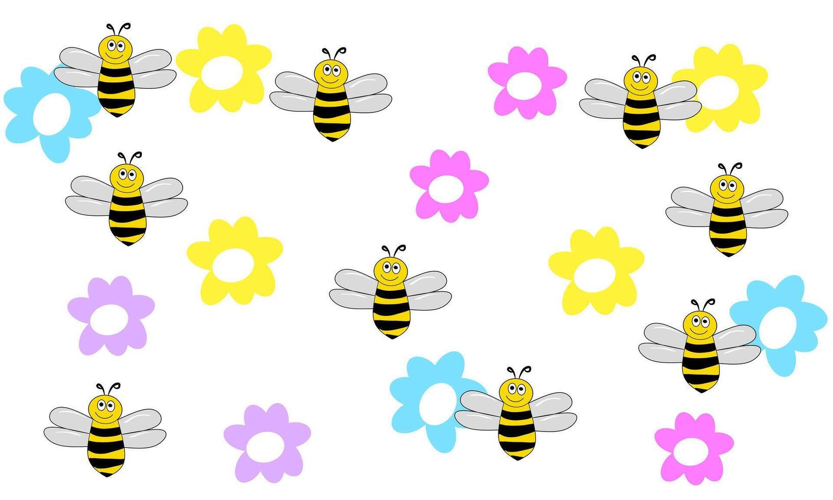 bee fabric spoonflower custom fabric vector