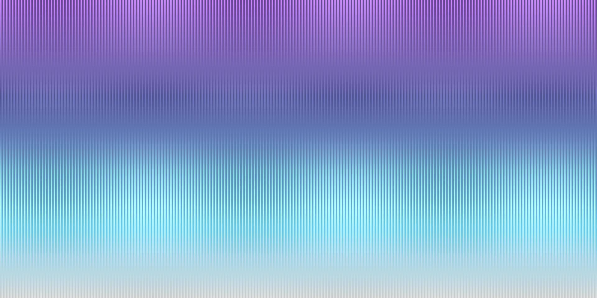 Ribbed Glass with blurred sky blue background. Refraction texture acrylic bath separation wall effect. Wavy vertical line stripes pastel polycarbonate panel vector
